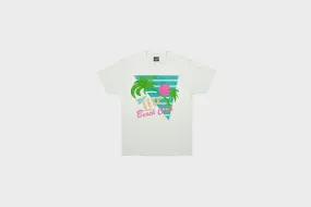 Team Edge Screen Stars Best Miller Lite-Beach Club SS Tee (White)