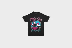 Screen Stars Best Motley Crue Heels SS Tee (Black) AllSeasonWear Calm Wave