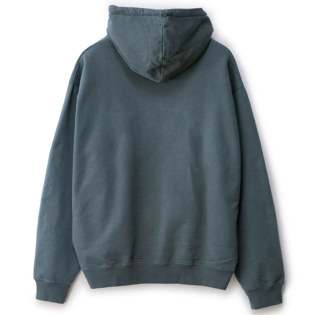 S/Double - S-Cube Block Hoodie Marine Blue Indoor Wear Low Profile Logo