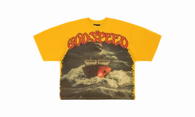 SEA SICK T-SHIRT "Yellow" Stretch Fit StaticResistantLining