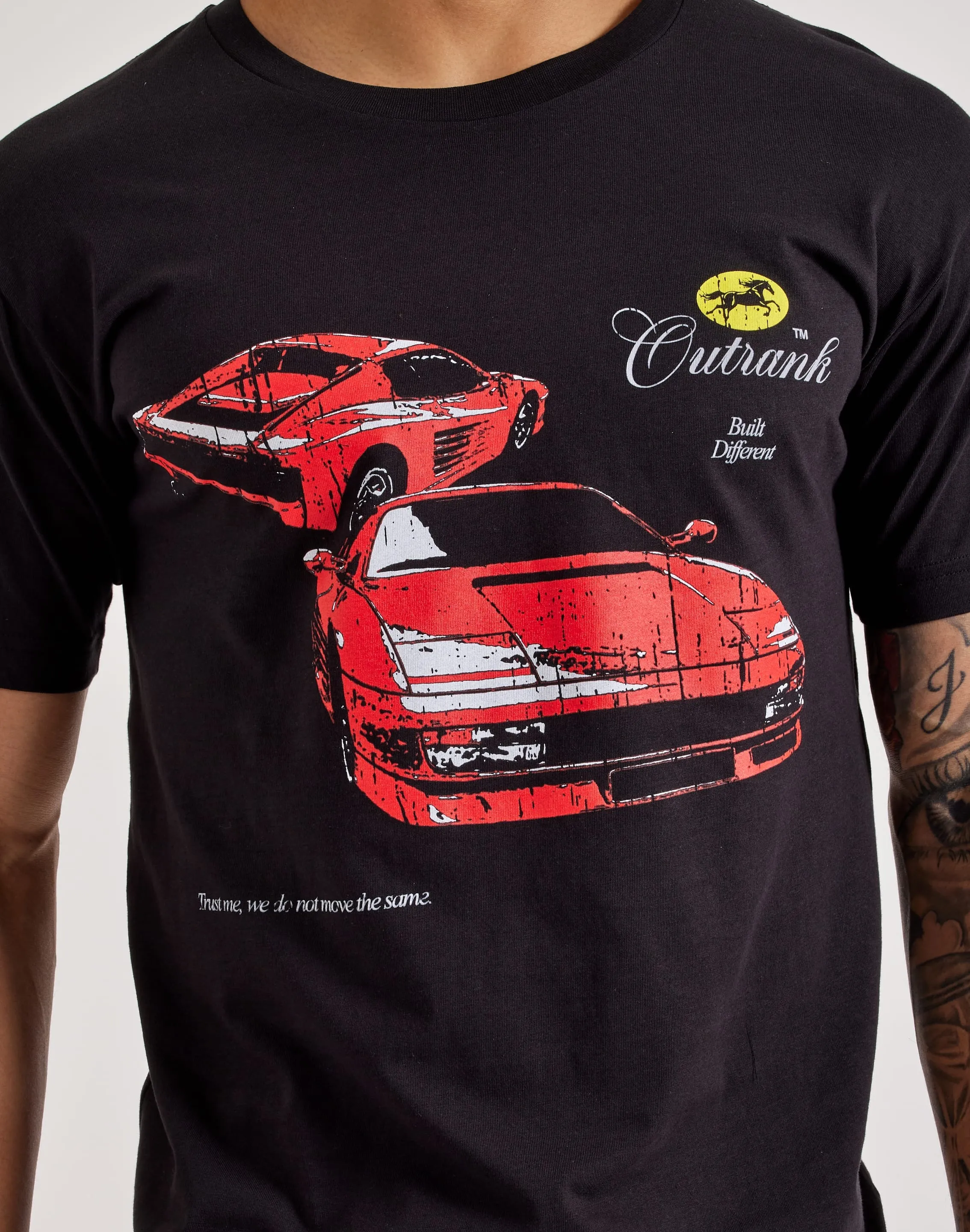 BreathableFabric Outrank Built Different Tee