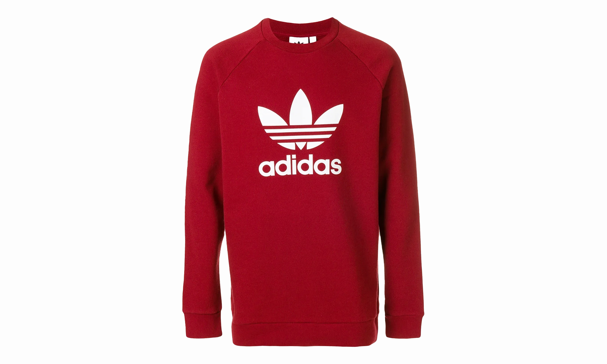 Trefoil Crew Sweatshirt "Rust Red / White" Royal Ease Hike Fit