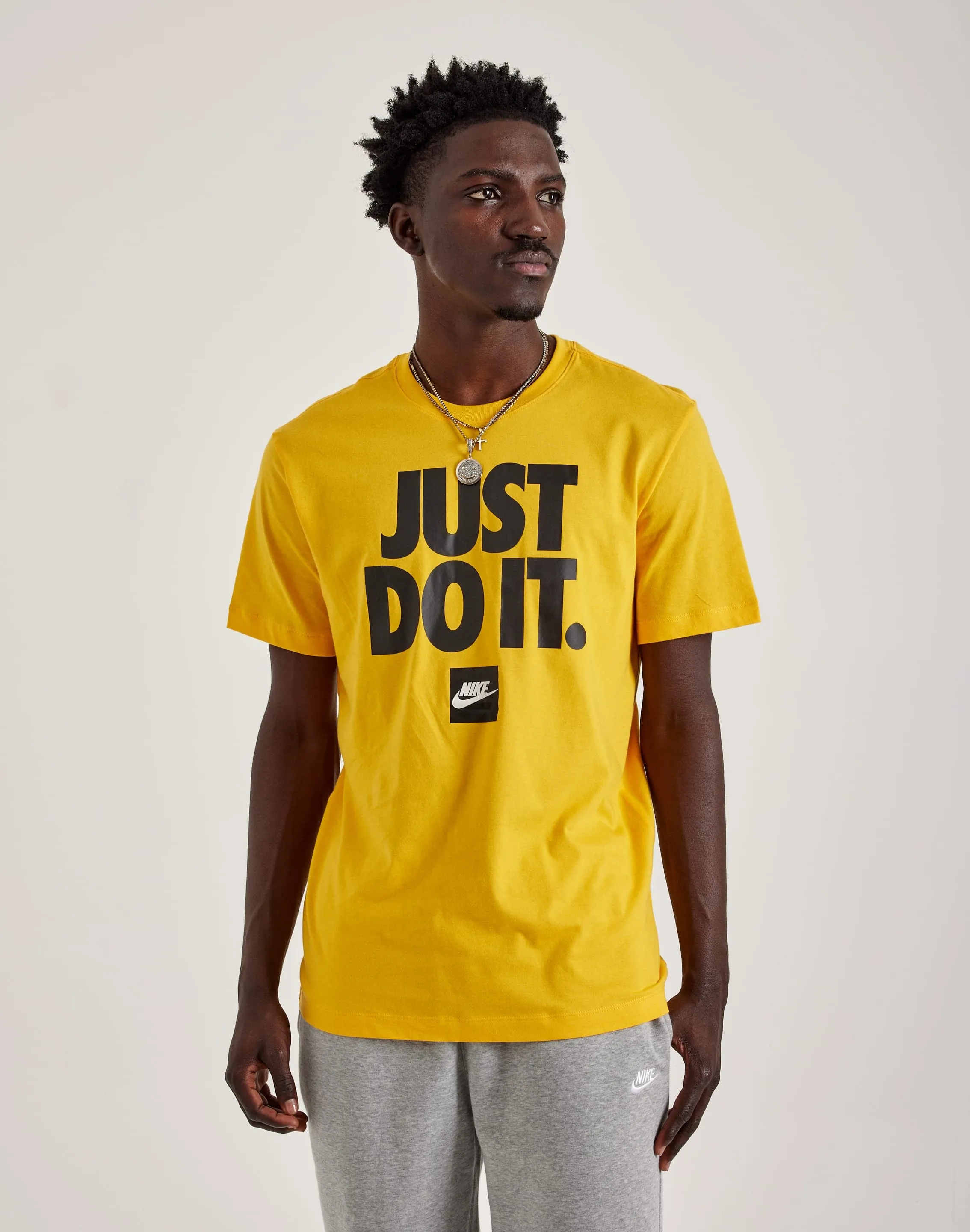 Ventilated Back Panels Luxury Mood Nike Just Do It Tee
