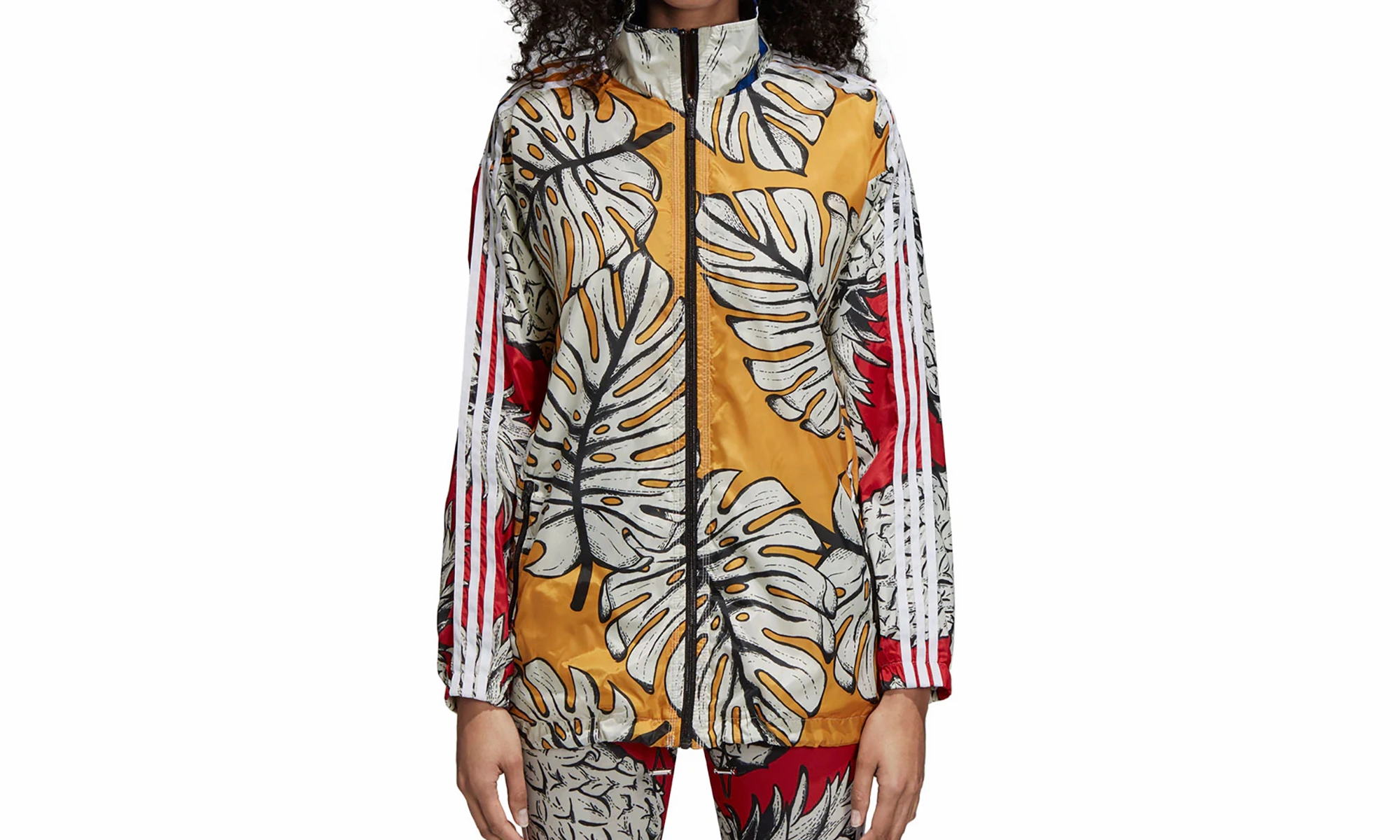 Bonded Seam Technology Team Vibe 3-Stripes Windbreaker Jacket "Multicolor"