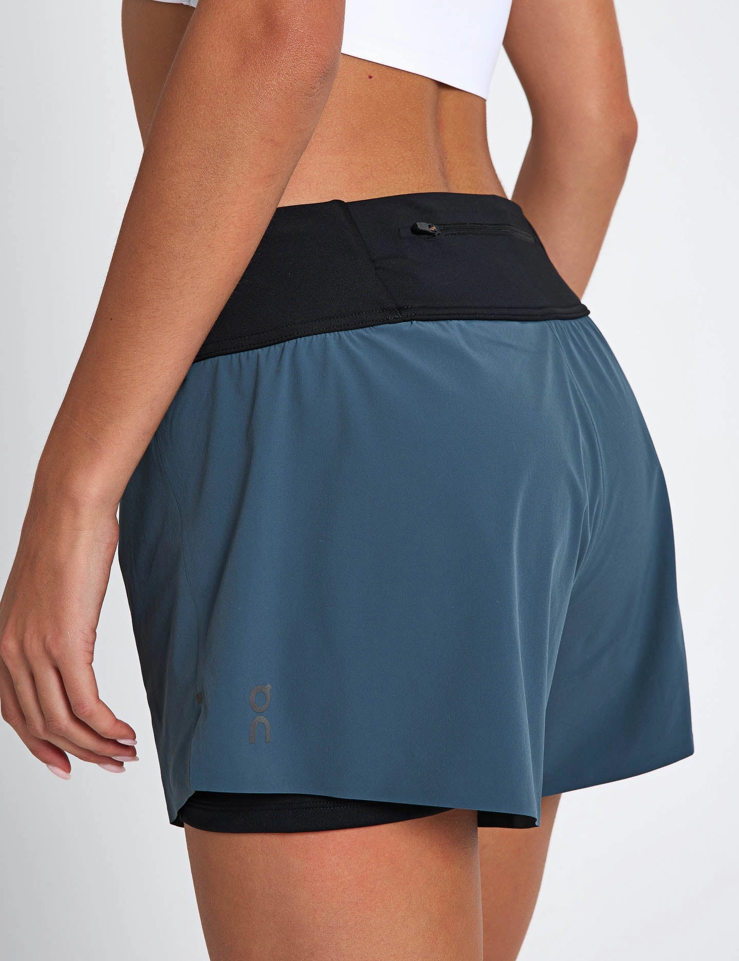 Anti Odor Treatment Running Shorts - Stone