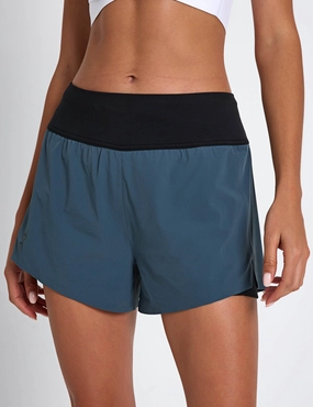 Running Shorts - Stone printed shorts