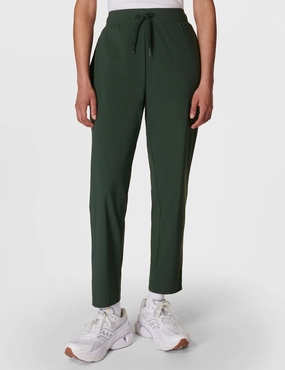 Adjustable drawstring Explorer Side Stripe Trouser - Trek Green