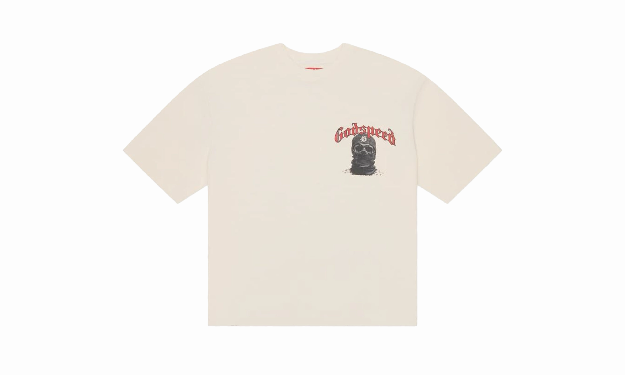Balaclava Szn T-Shirt "White/Yellow" Commute Ease