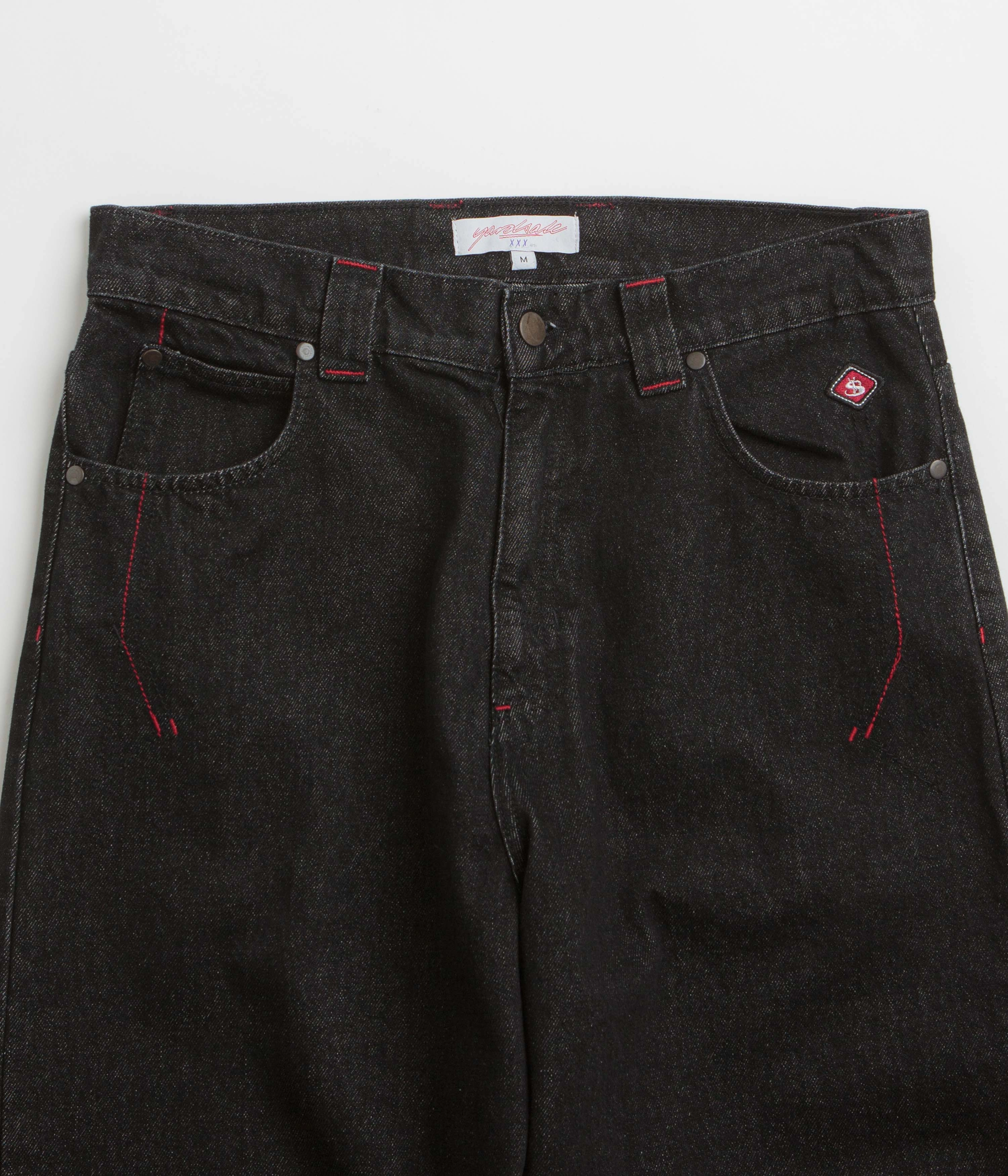 Stain Resistant AntibacterialCoating Yardsale Culture Phantasy Jeans - Black