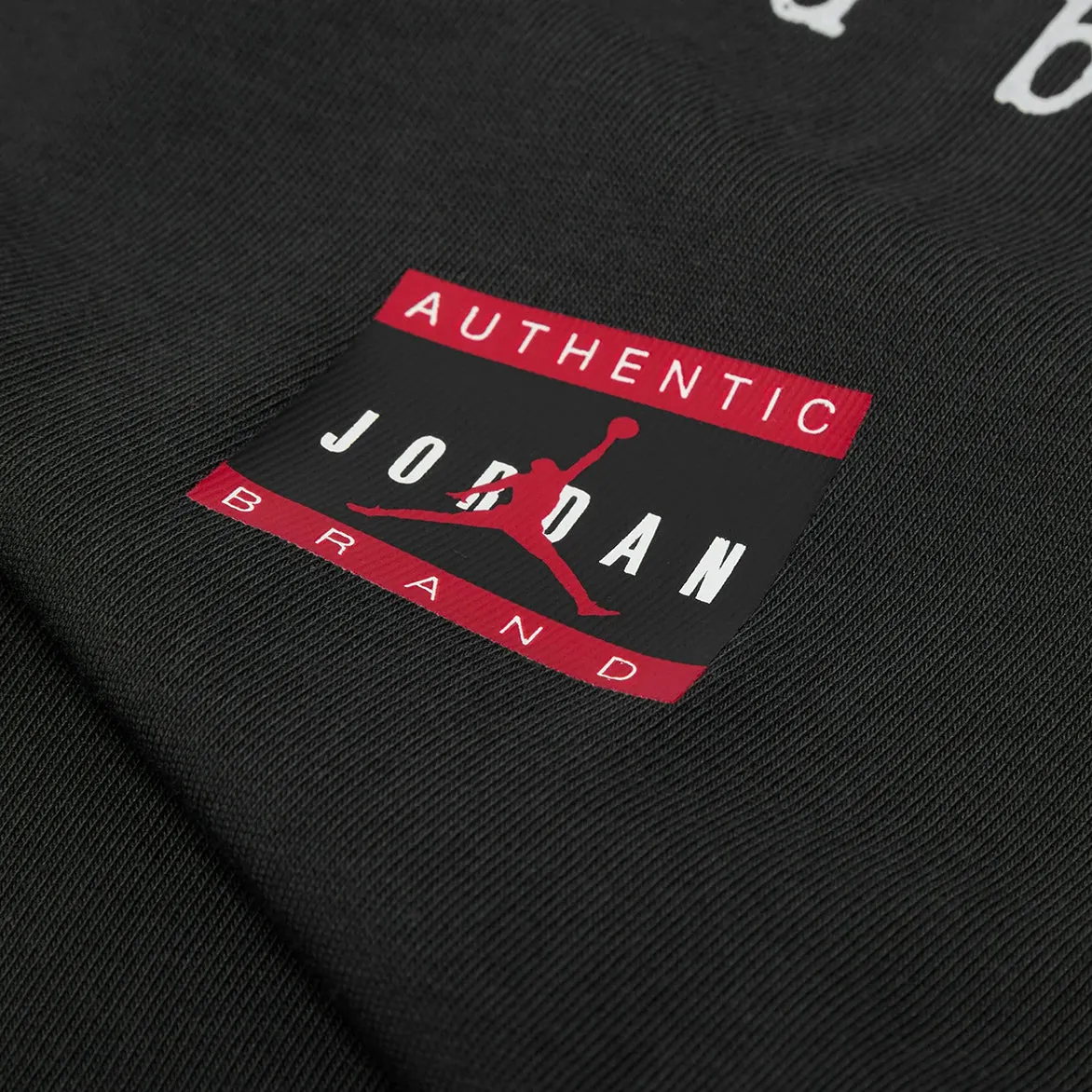 JORDAN "J DAY" CREWNECK TEE - BLACK DurableWeave