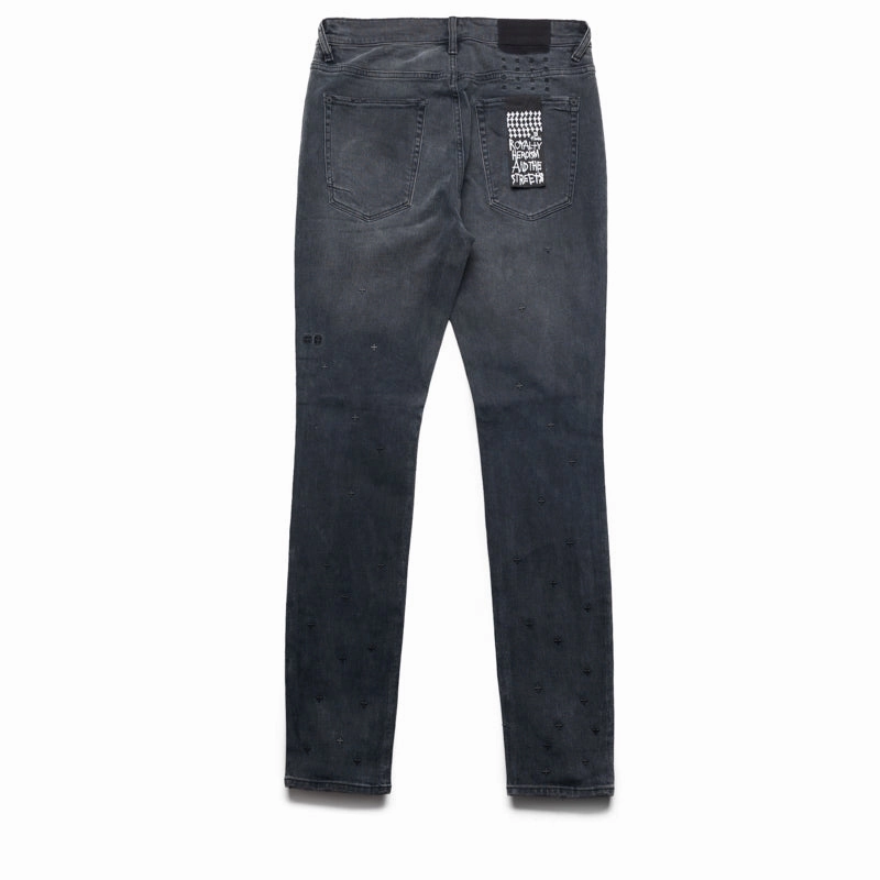 Ksubi Van Winkle 3rd Degree 99 Denim Pant - Black NonRestrictive Cut QuickDry Material