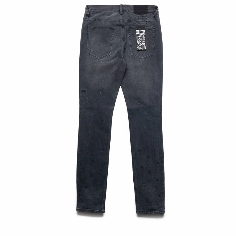 Ksubi Van Winkle 3rd Degree 99 Denim Pant - Black ReinforcedStitching Durable Reinforcements