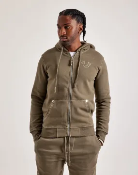 Run Ready Flex Fit True Religion Big-T Full-Zip Hoodie