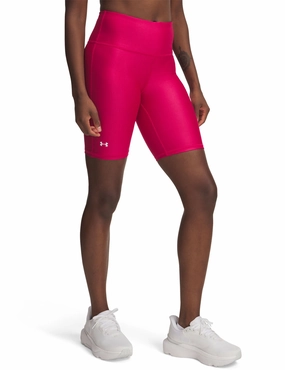 Tech Bike Shorts - Shaded Fuchsia/White nylon blend martial arts gear