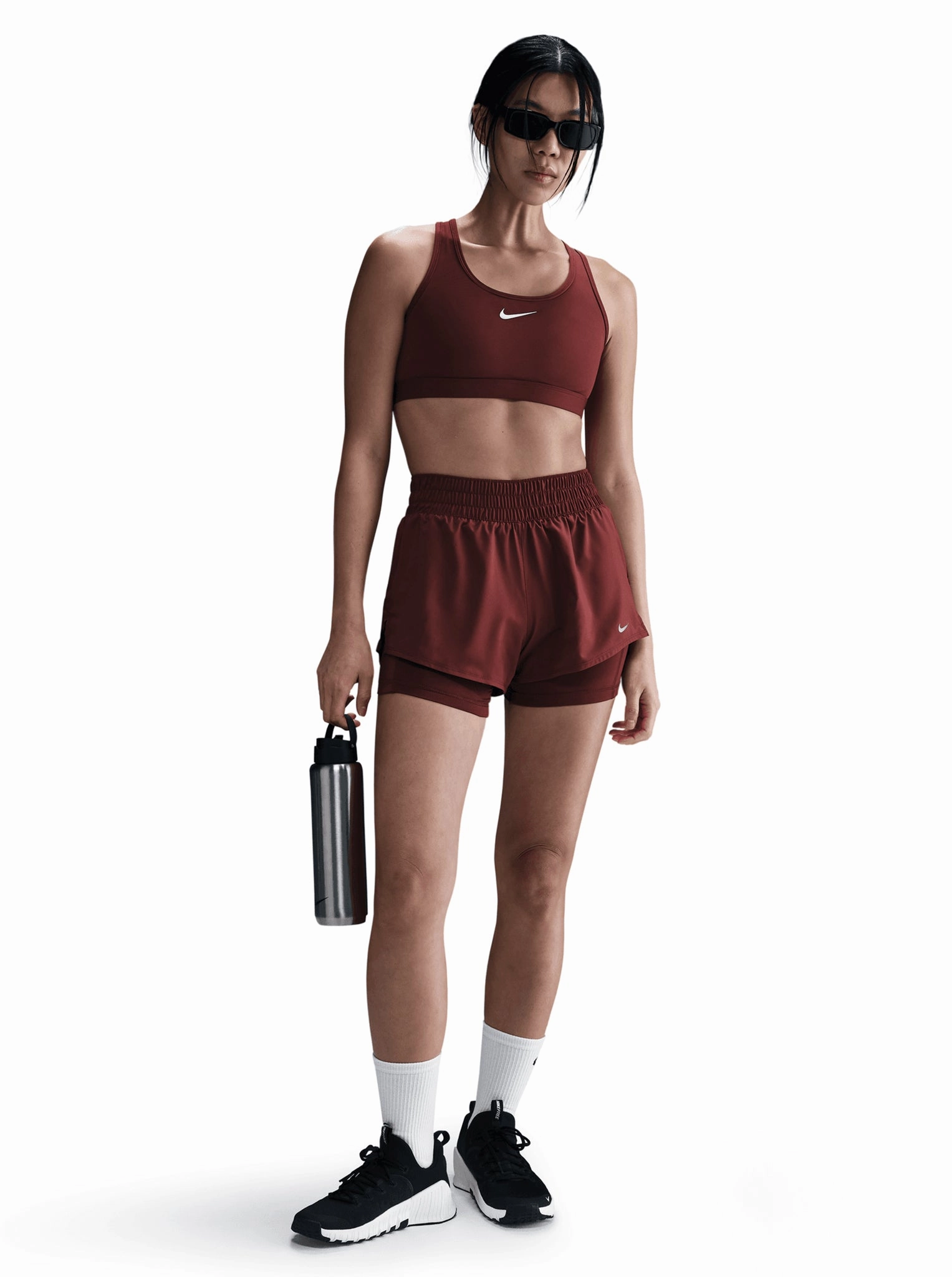 Stretchable Tactile Feedback Loops One Dri-FIT Mid-Rise 3" 2-in-1 Shorts