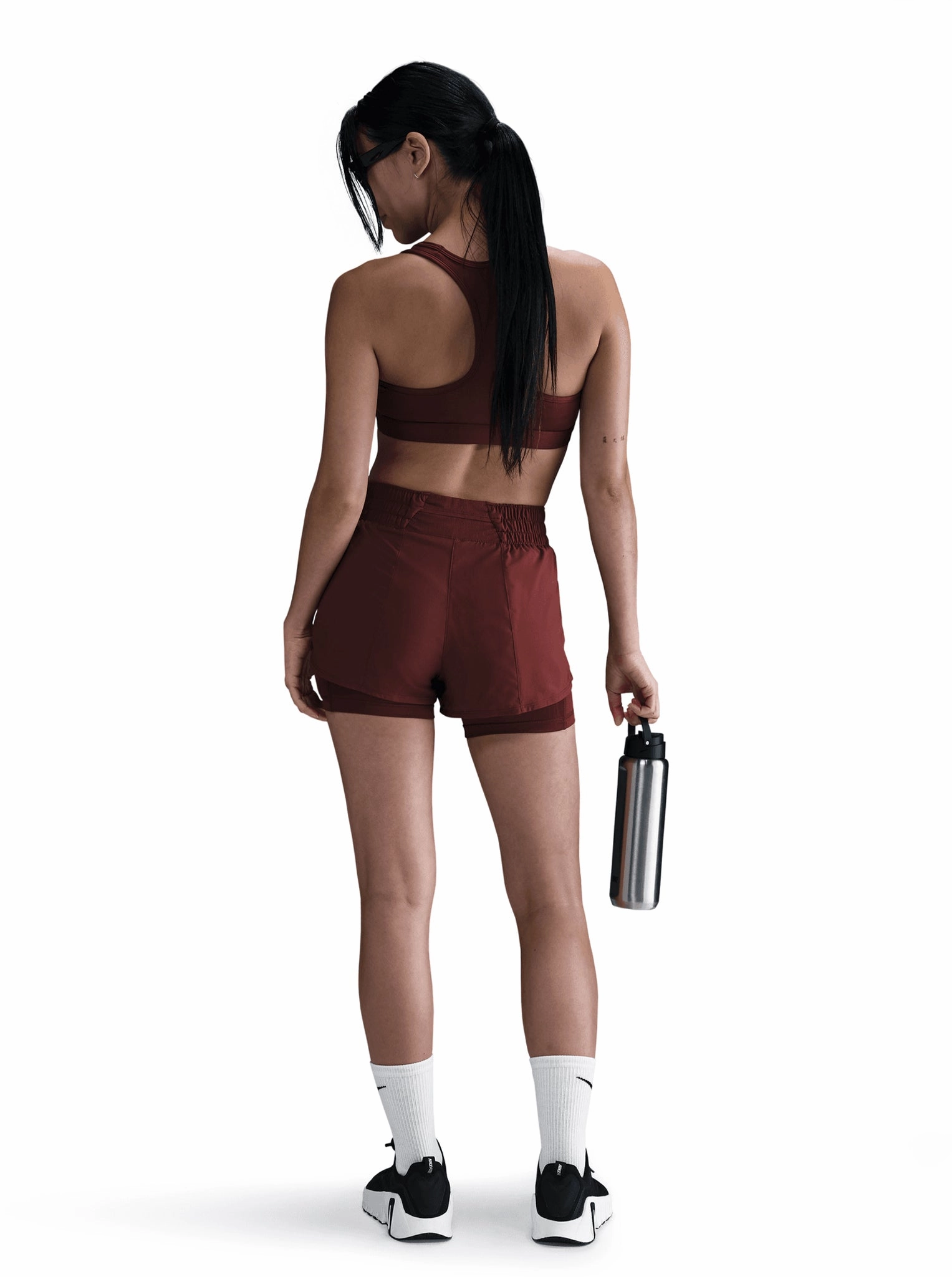 One Dri-FIT Mid-Rise 3" 2-in-1 Shorts Hassle free maintenance overalls