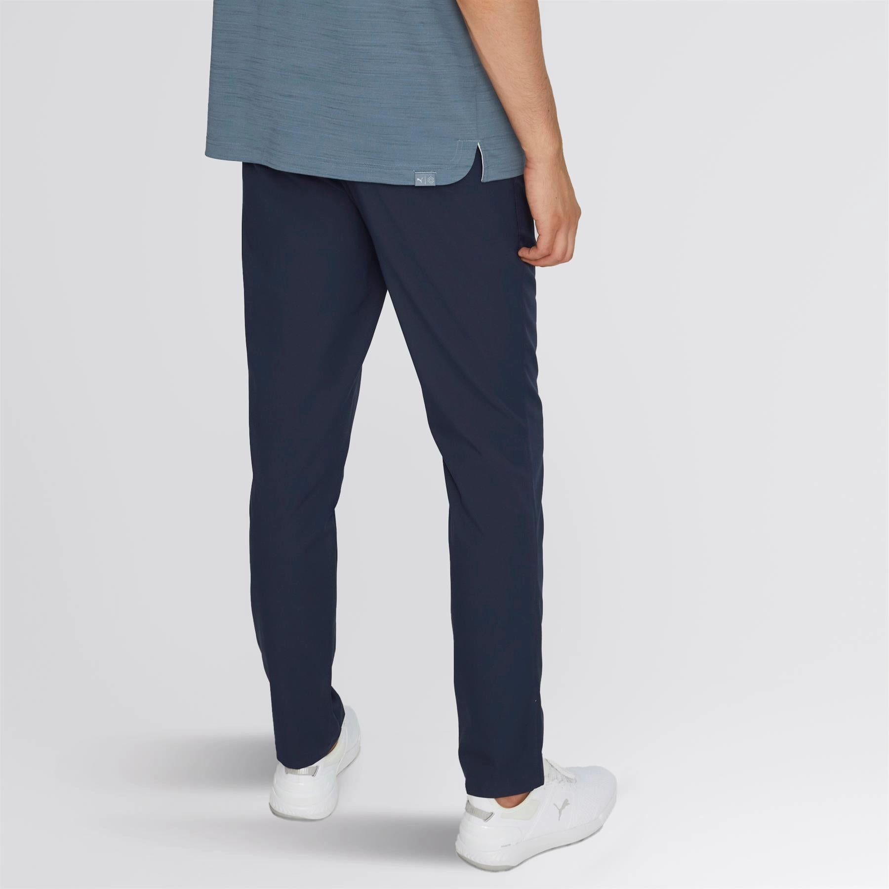 Dealer Tailored Trousers Deep Navy Stretch Fit