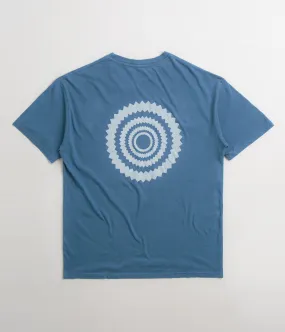 Mollusk Pure Energy T-Shirt - True Blue trendy details