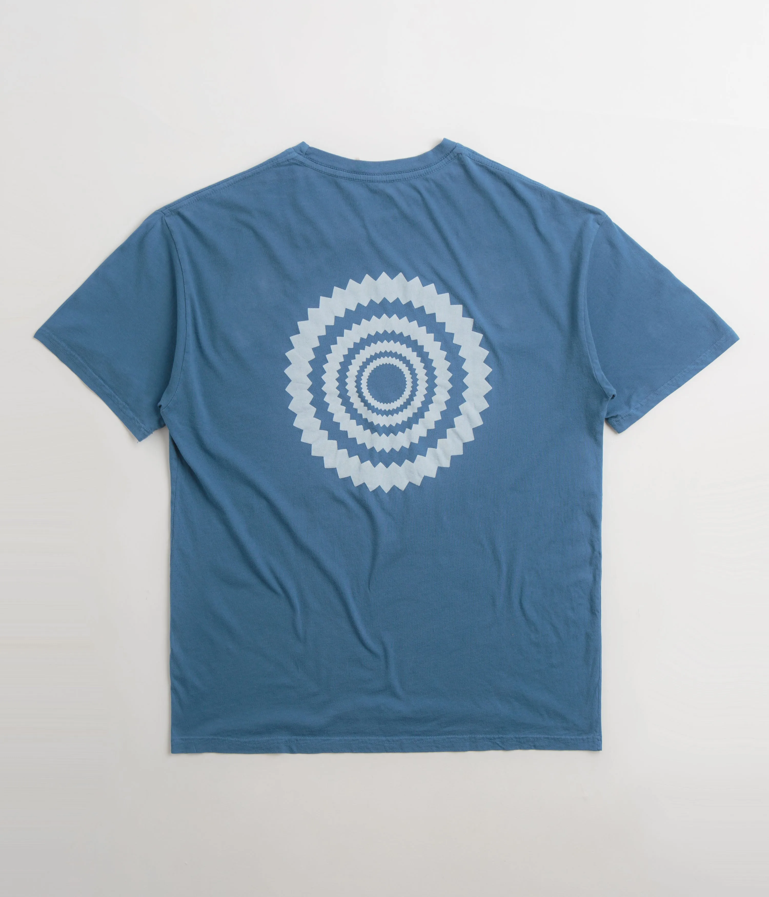 Mollusk Pure Energy T-Shirt - True Blue trendy details