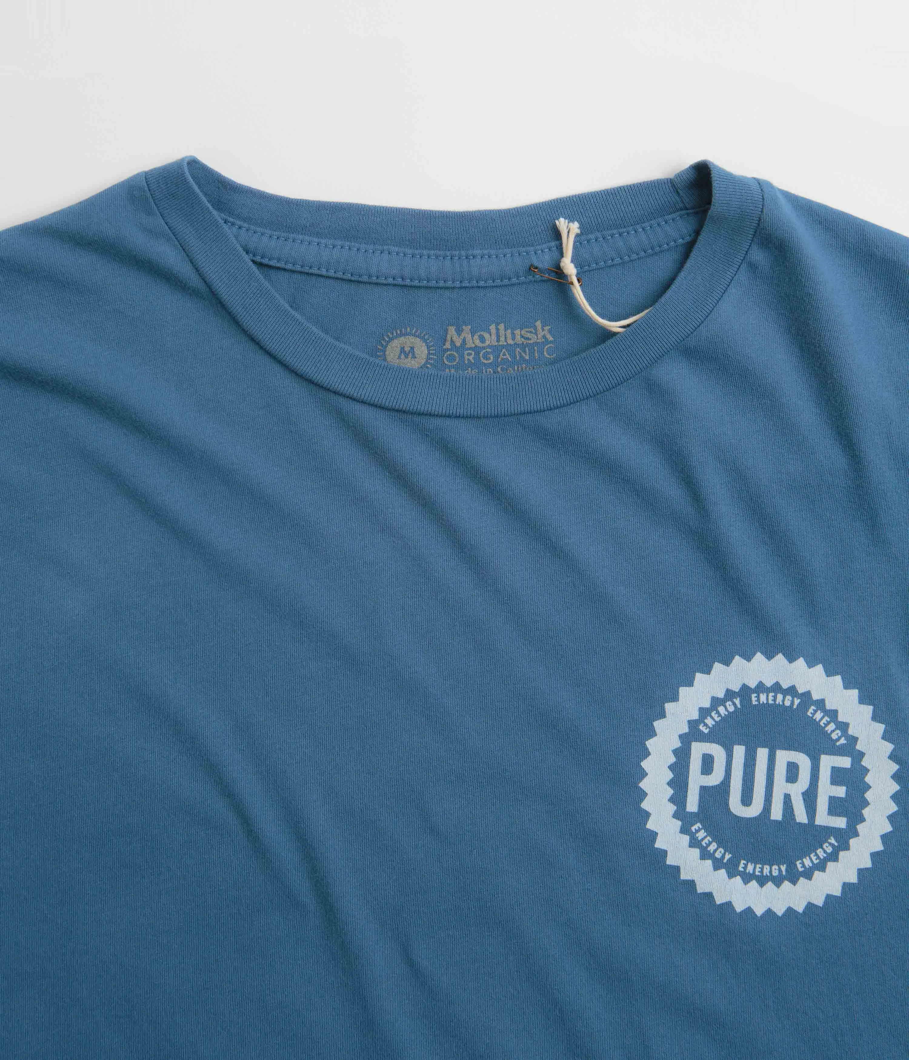 monogram Mollusk Pure Energy T-Shirt - True Blue