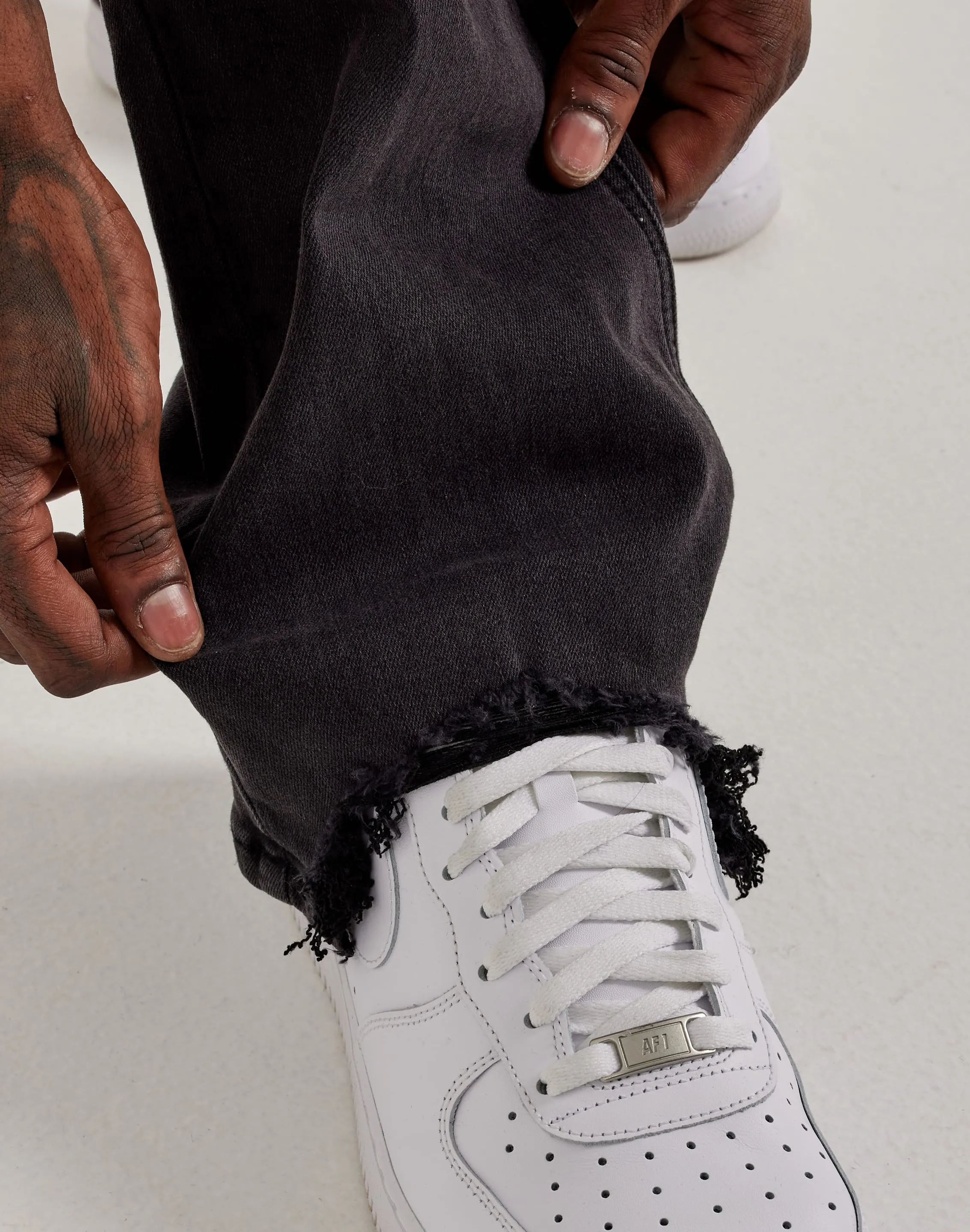 Serenede Nickel Stacked Flare Jeans SoftTouch