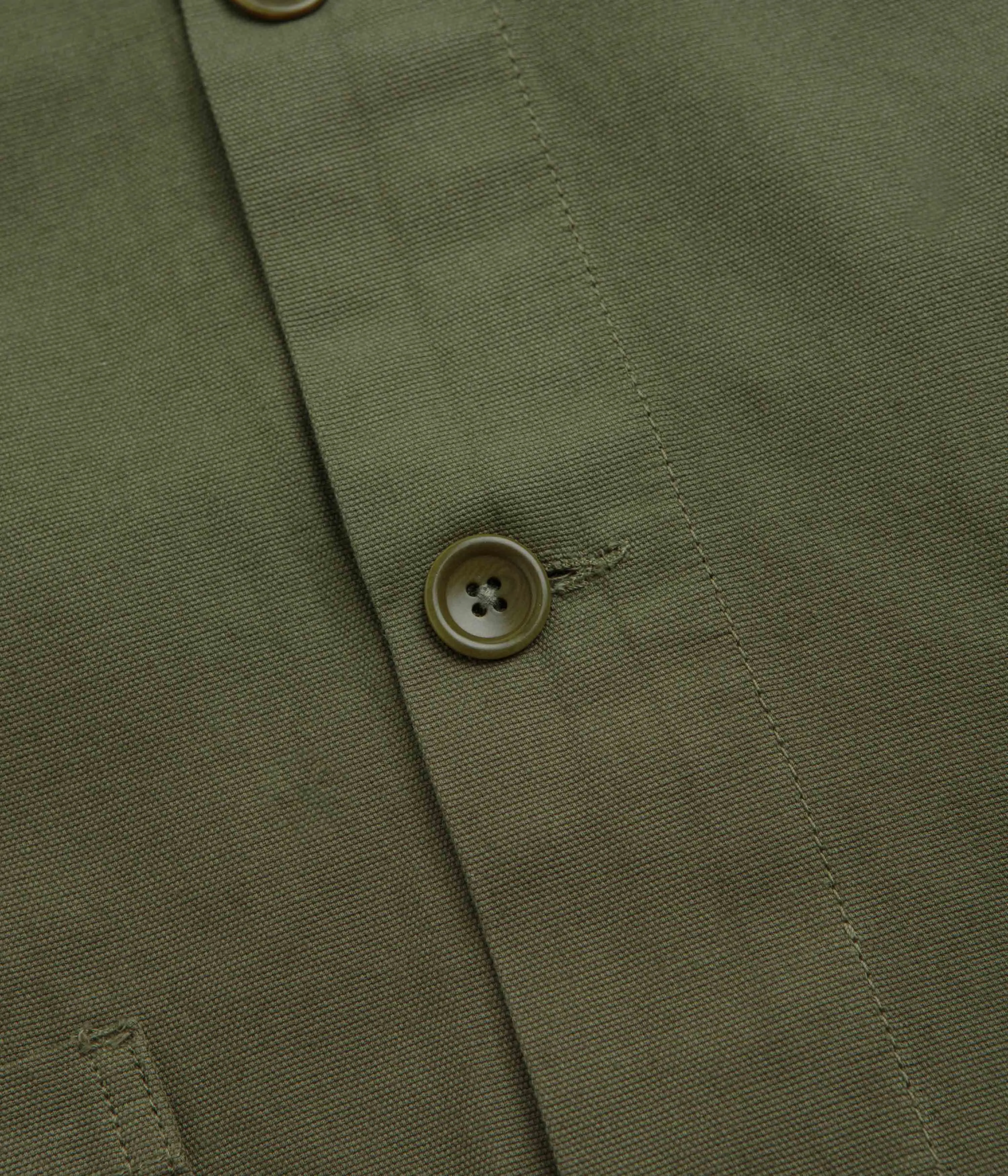 Business Meeting Service Works Canvas Chore Shirt - Olive