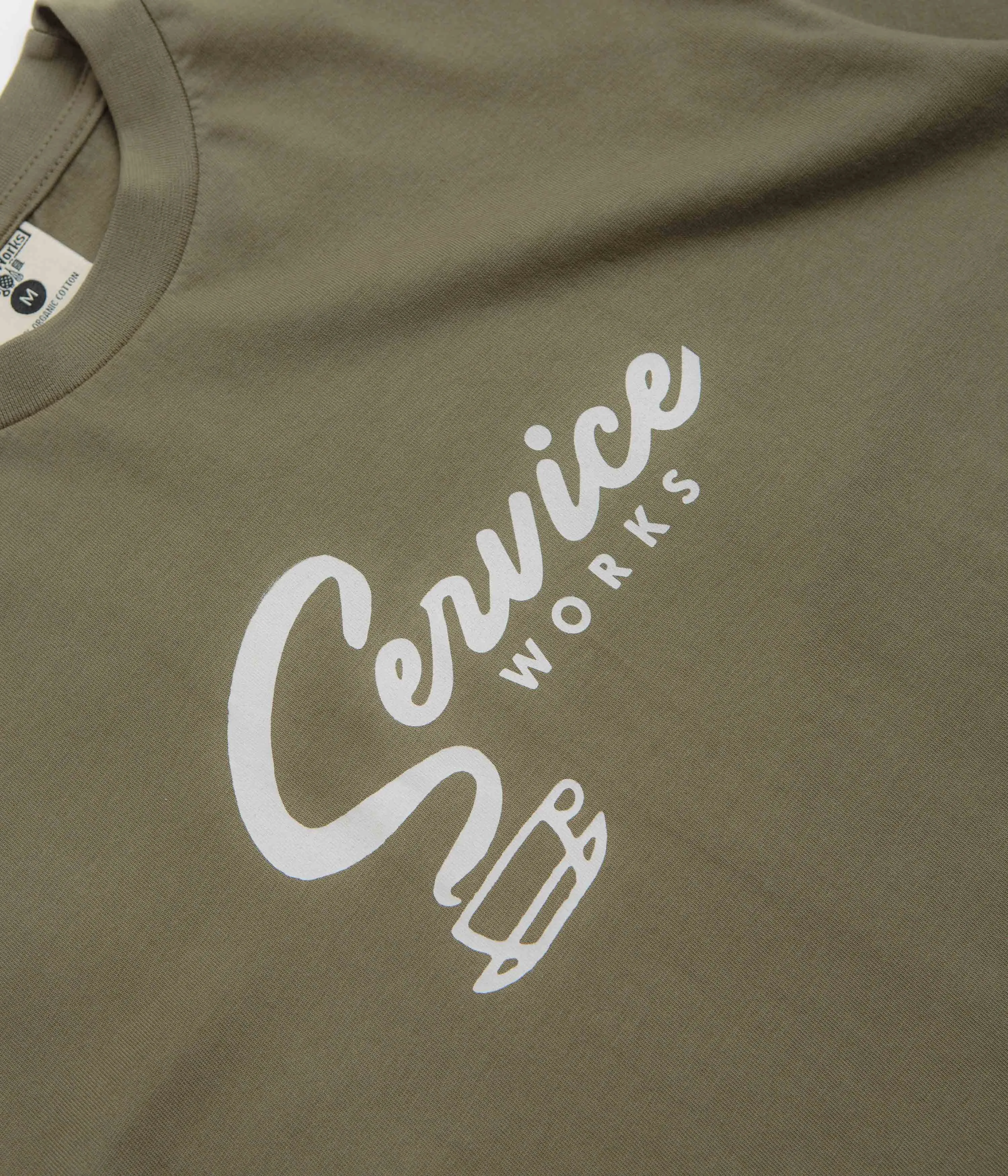 RV event Service Works Espresso T-Shirt - Olive