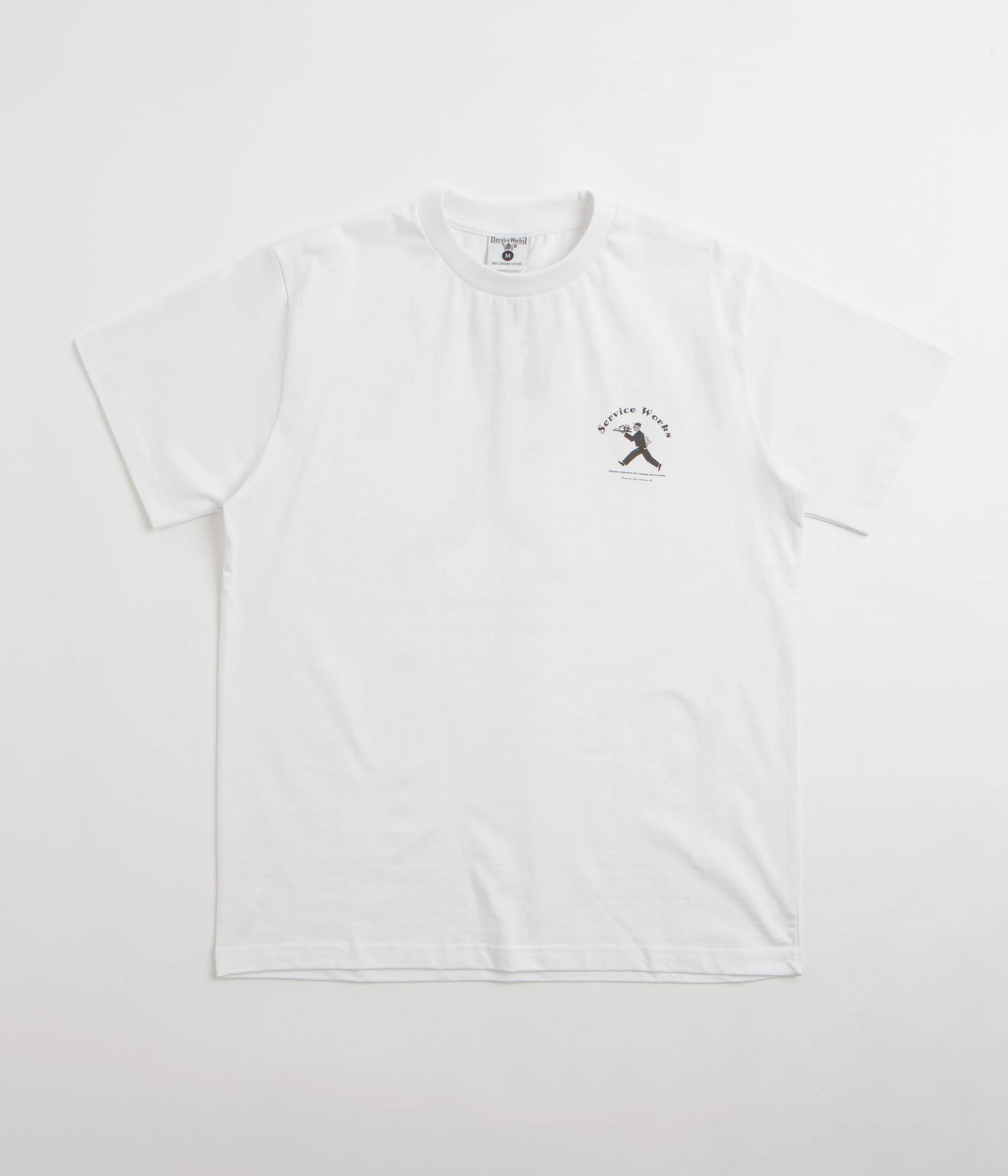 Service Works Waiter T-Shirt - White Layering Piece
