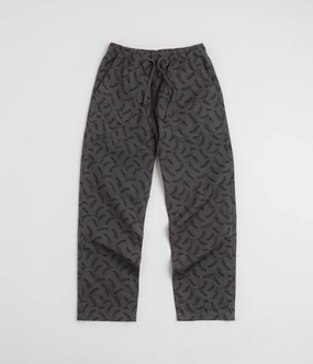 Ventilated Mesh Lining Service Works Branch Twill Chef Pants - Black