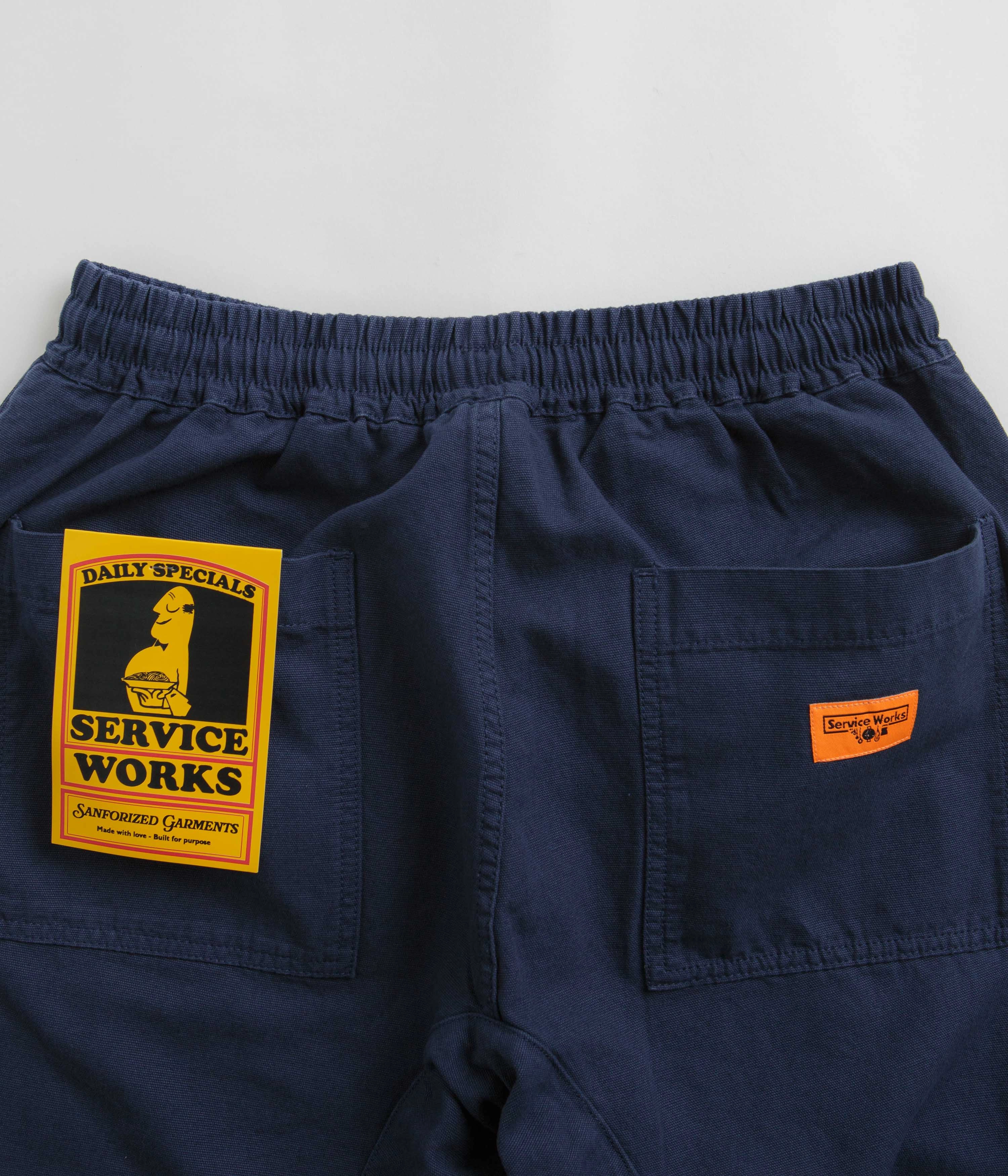 UVProtection Service Works Classic Chef Pants - Navy