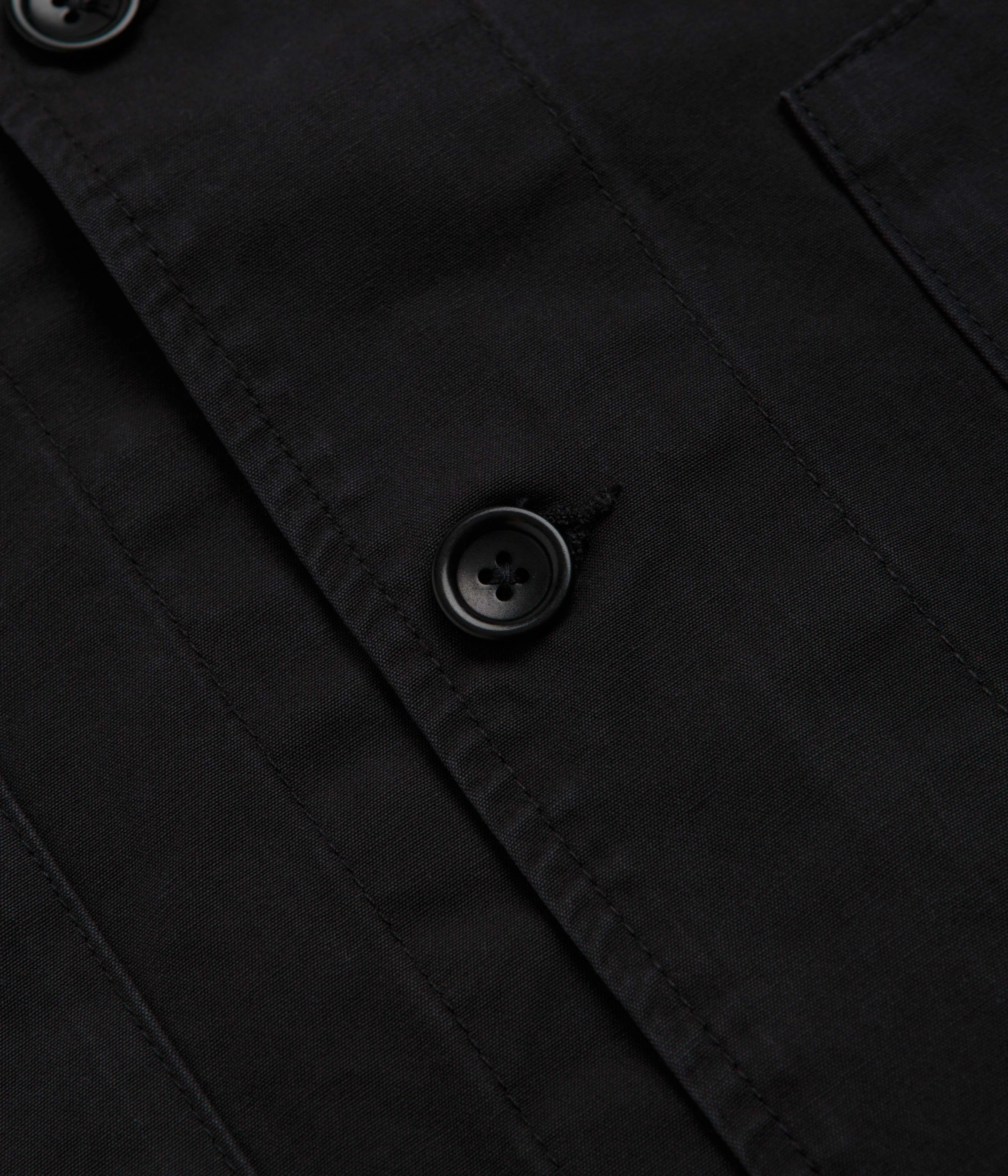 Service Works Fine Twill Waiters Jacket - Black Chic Look Hot