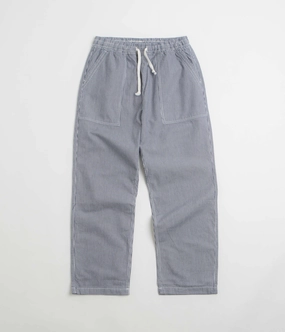 Roll-up style Snag Free Fabric Service Works Hickory Chef Pants - Hickory