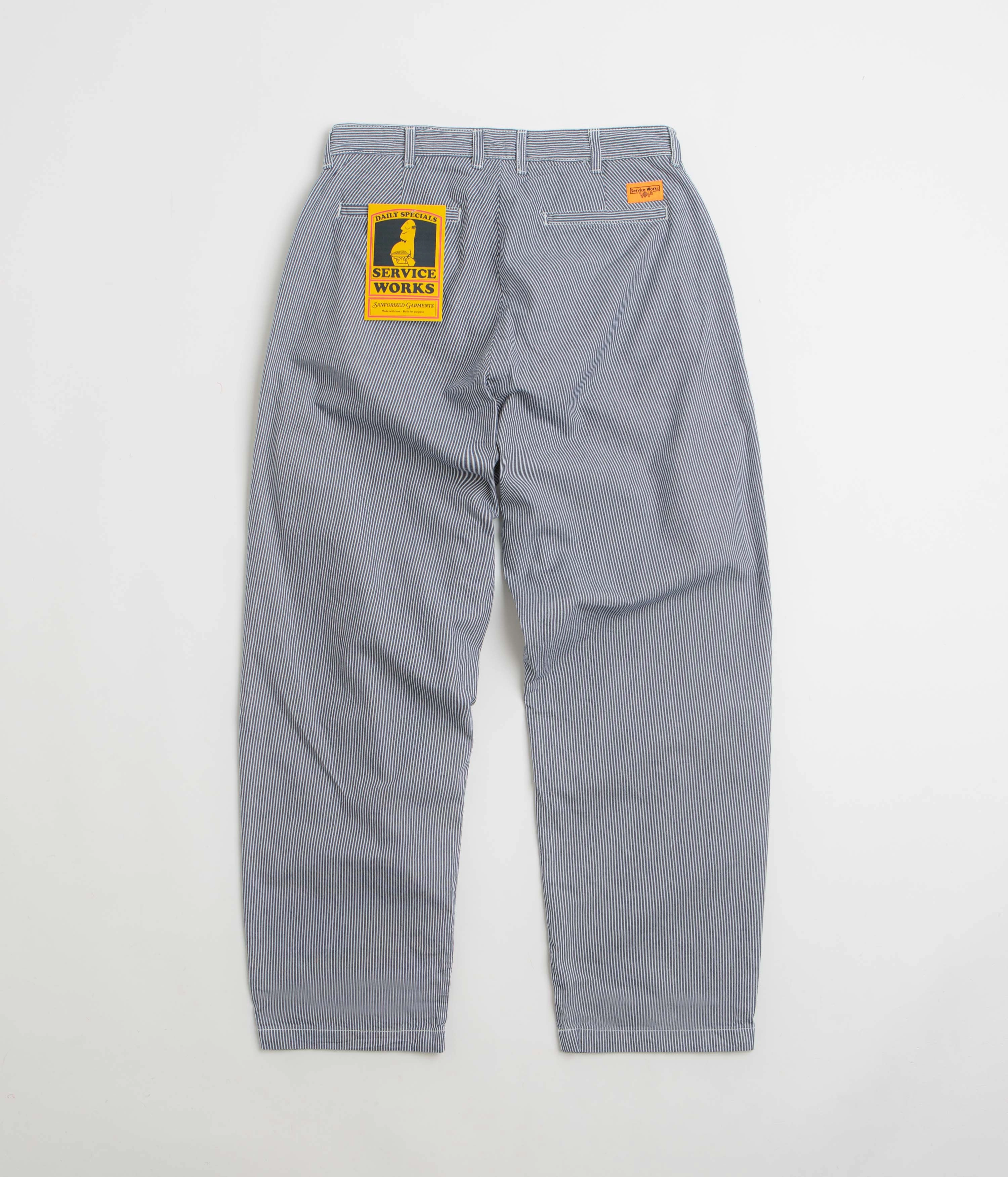 StretchWaistband Non Slip Waistband Service Works Hickory Part Timer Pants - Hickory