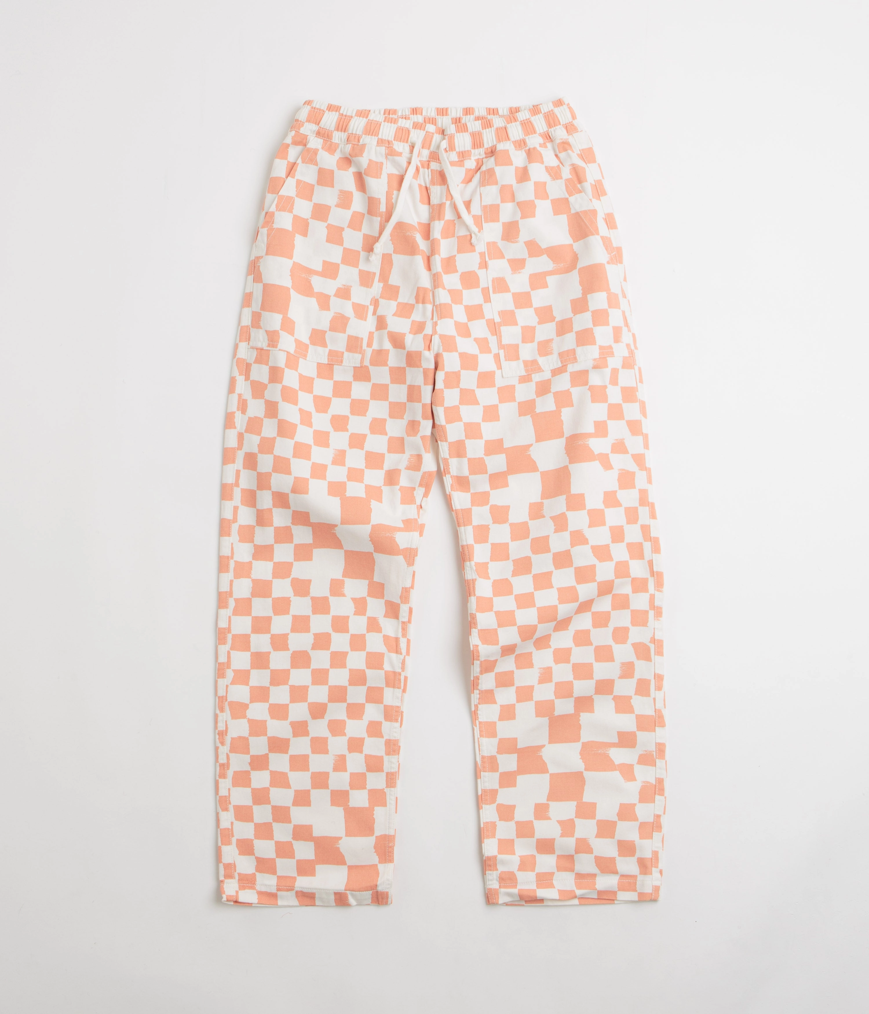 Service Works Printed Chef Pants - Salmon Checker Air Comfort