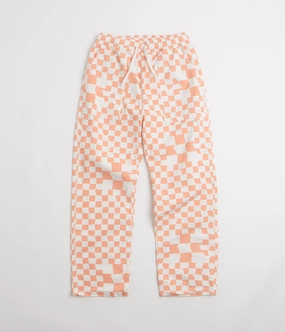 Service Works Printed Chef Pants - Salmon Checker Air Comfort