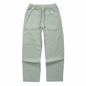 Service Works Ripstop Chef Pant - Sage Breathable Mesh Panels Elastic Free Cuffs