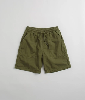 Non Irritating Tags Service Works Ripstop Chef Shorts - Pesto