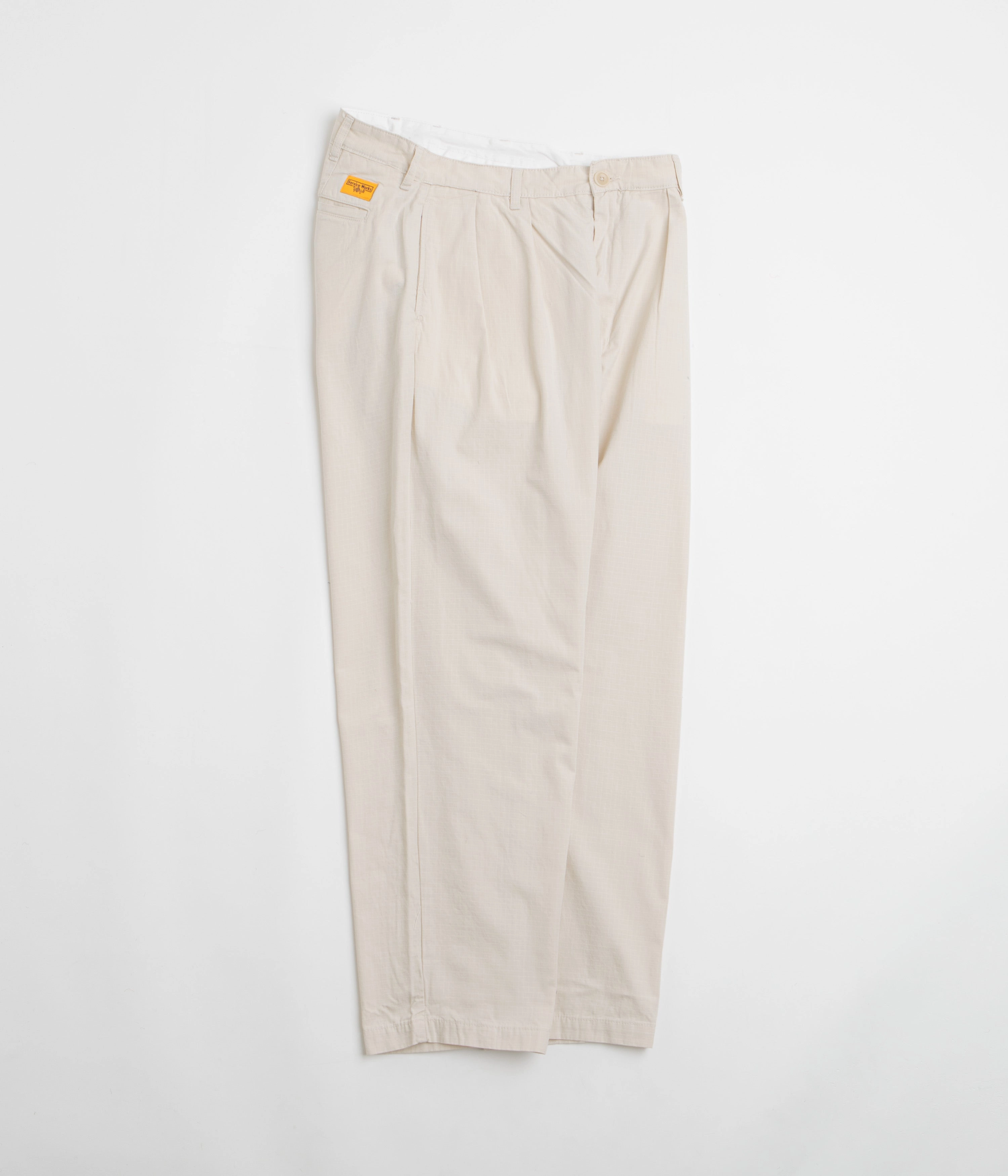 Service Works Ripstop Part Timer Pants - Bone Smart Style Flexible Leg