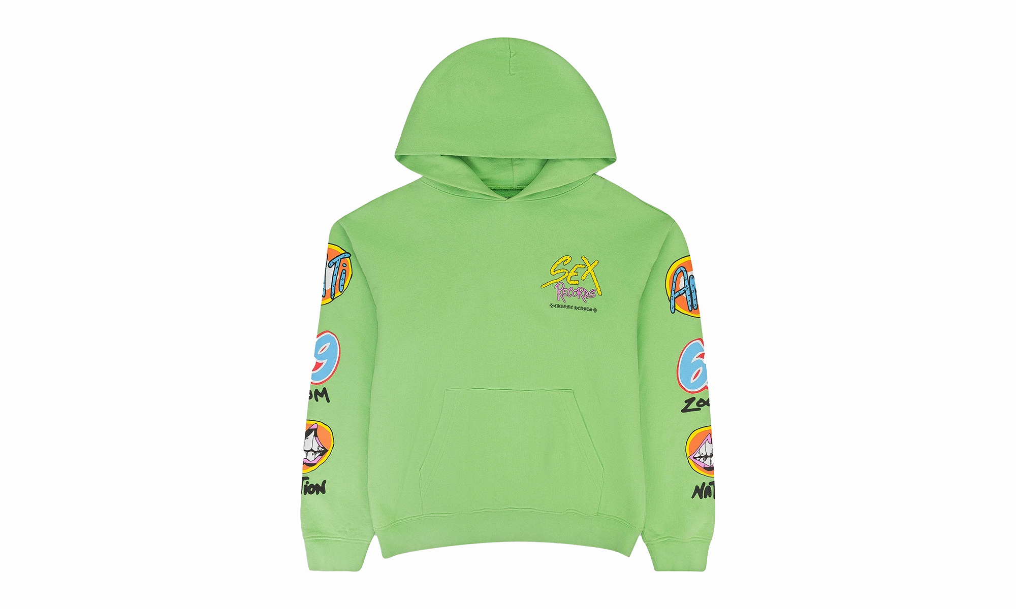 SEX RECORDS HOODIE "Green"