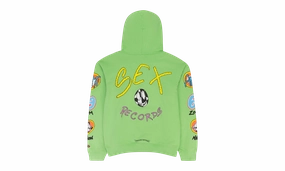 SEX RECORDS HOODIE "Green"