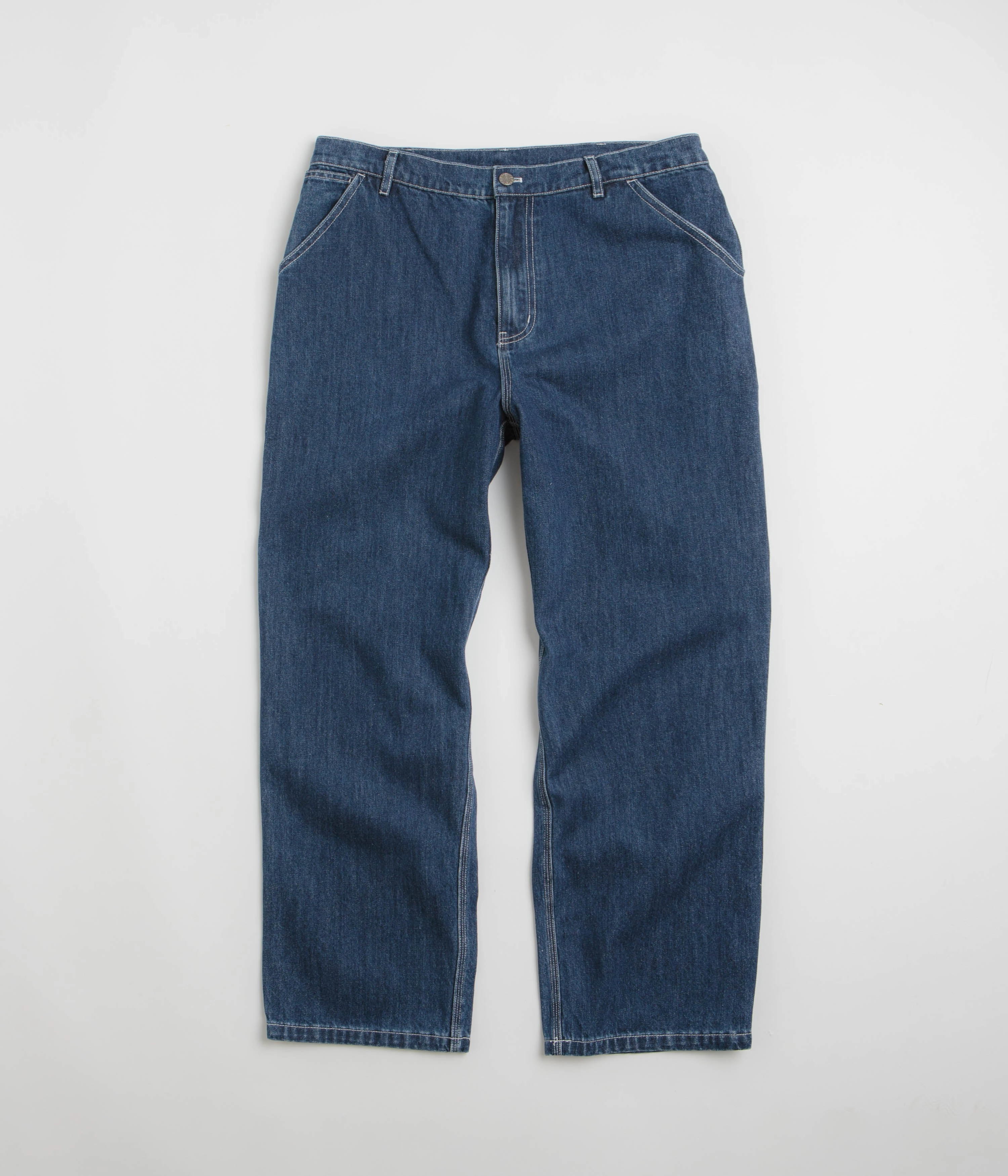 Premium Quality Sexhippies Carpenter Jeans - Medium Blue