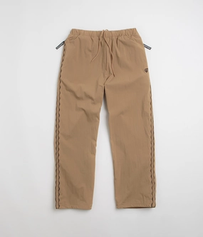 Sexhippies Welders Stitch Easy Pants - Light Brown / Black Soft Stretch Move Easy