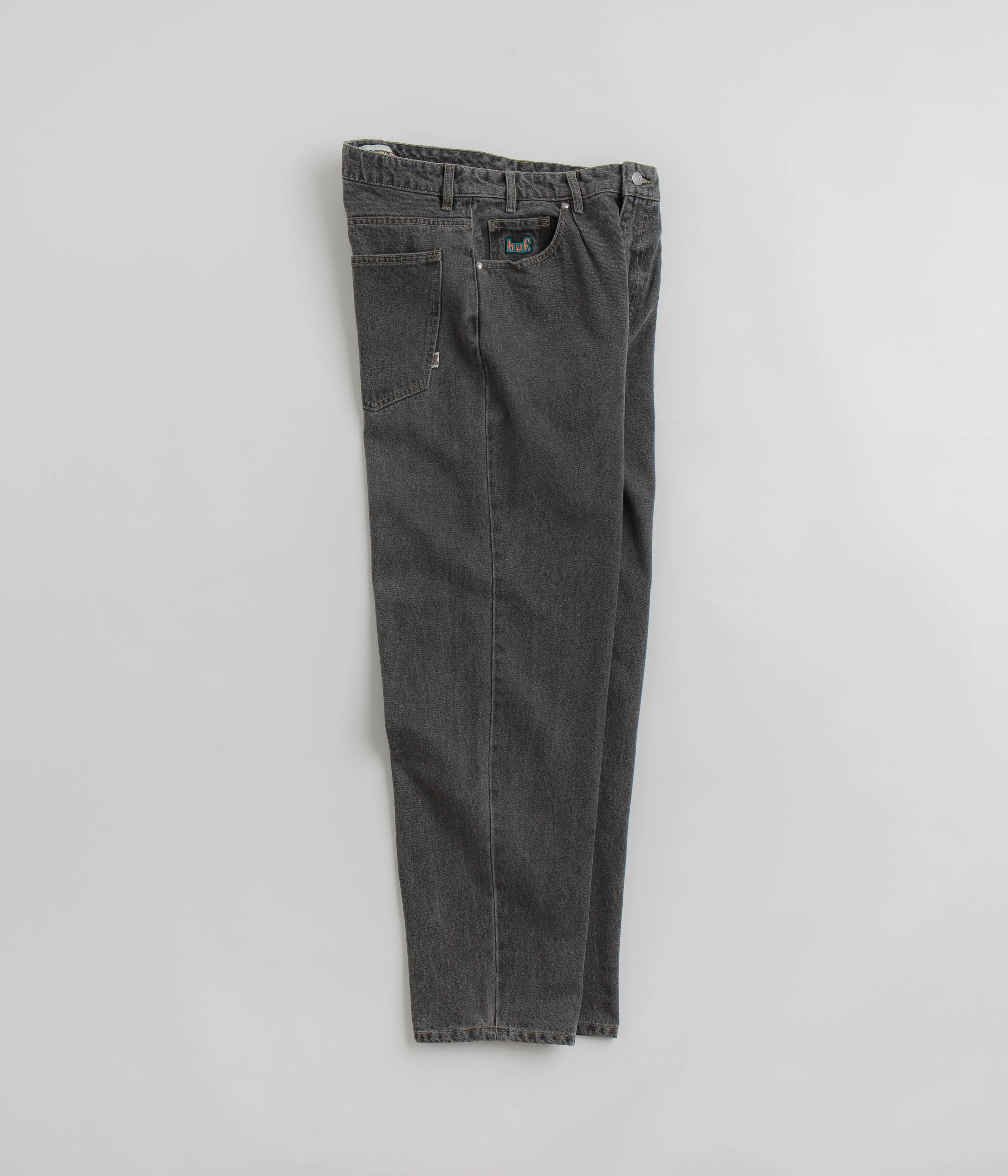 HiddenPockets Bootcut shape HUF Cromer Washed Pants - Frost Grey