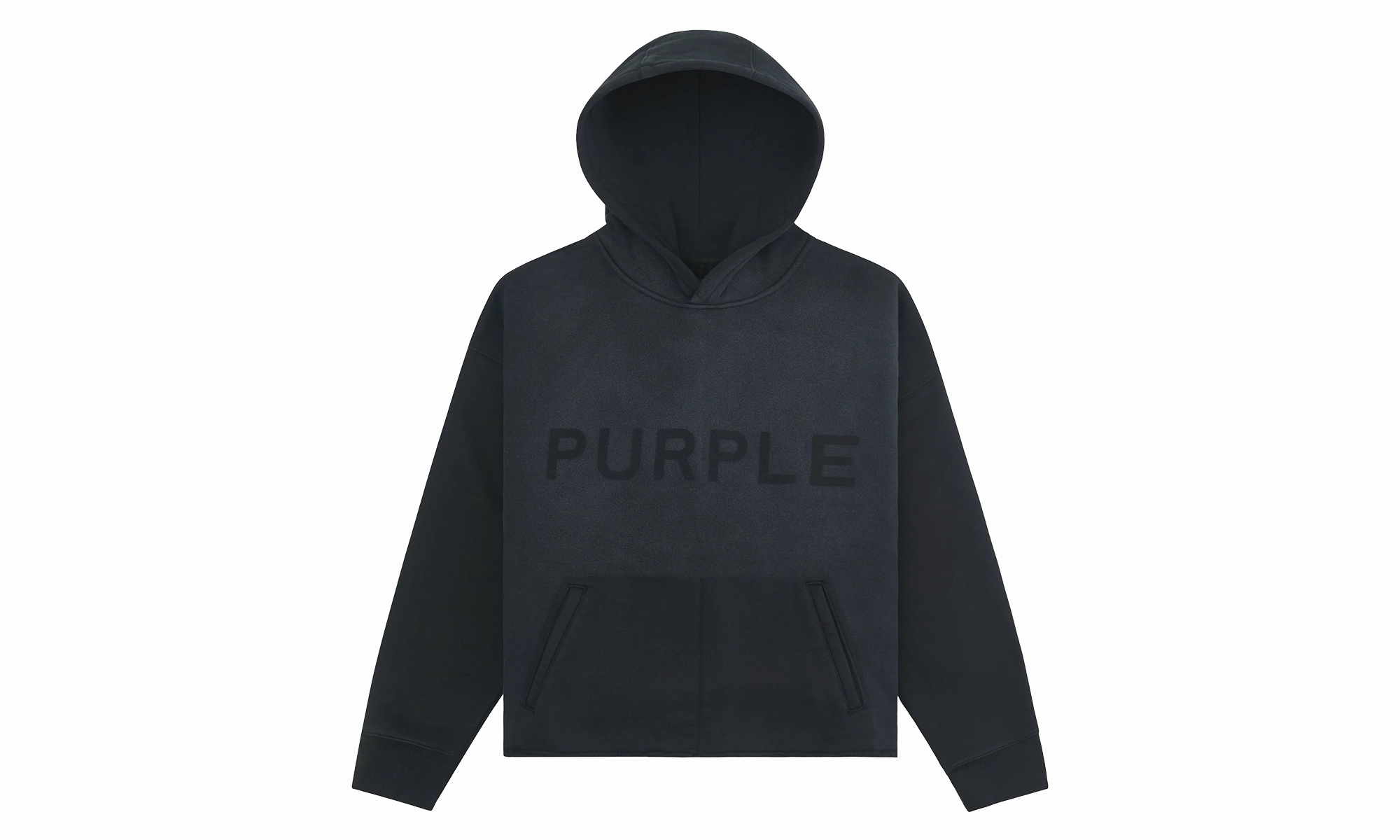 Shadow Wordmark Hoodie "Black"