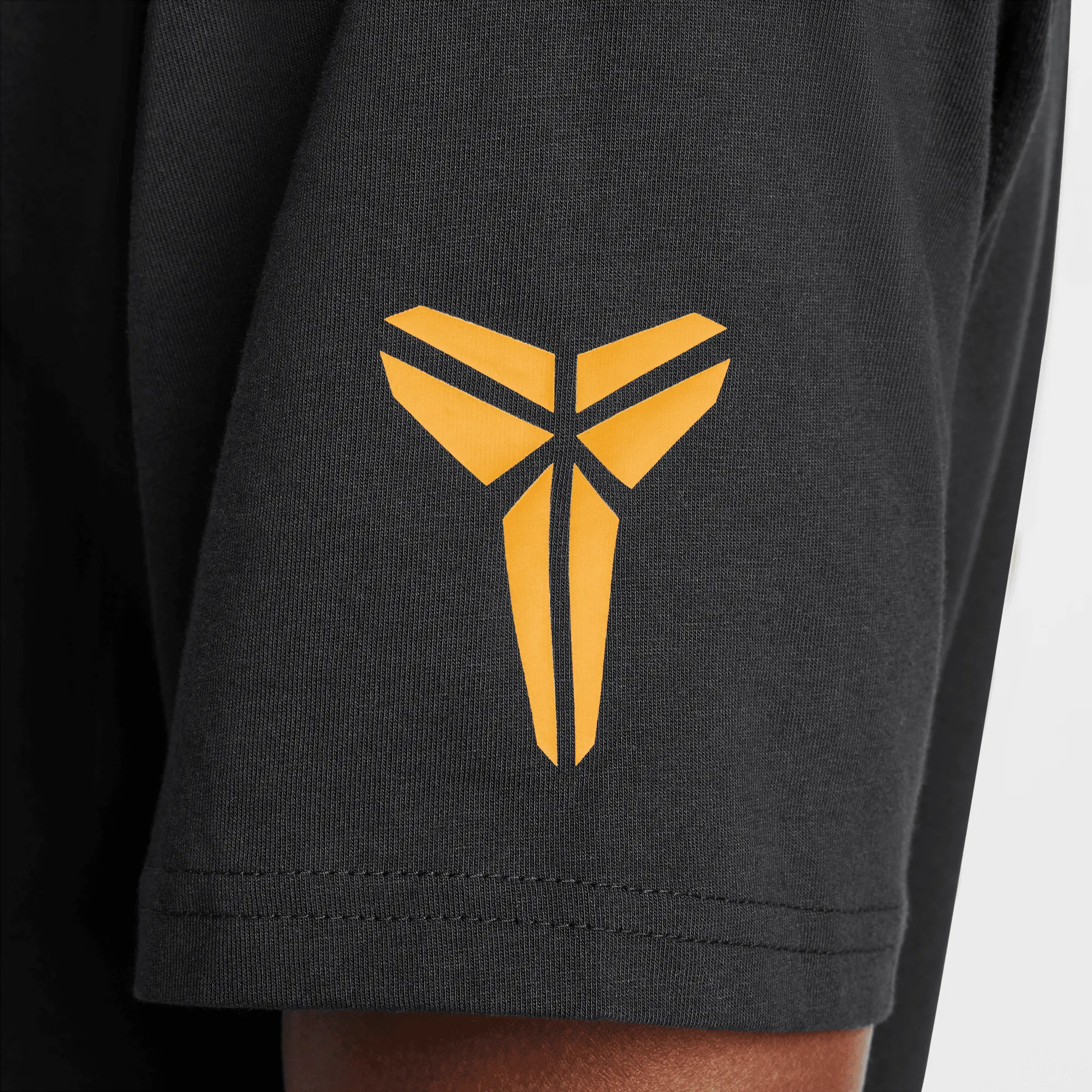 OdorResistant Material KOBE "X-RAY" TEE - BLACK / GOLD
