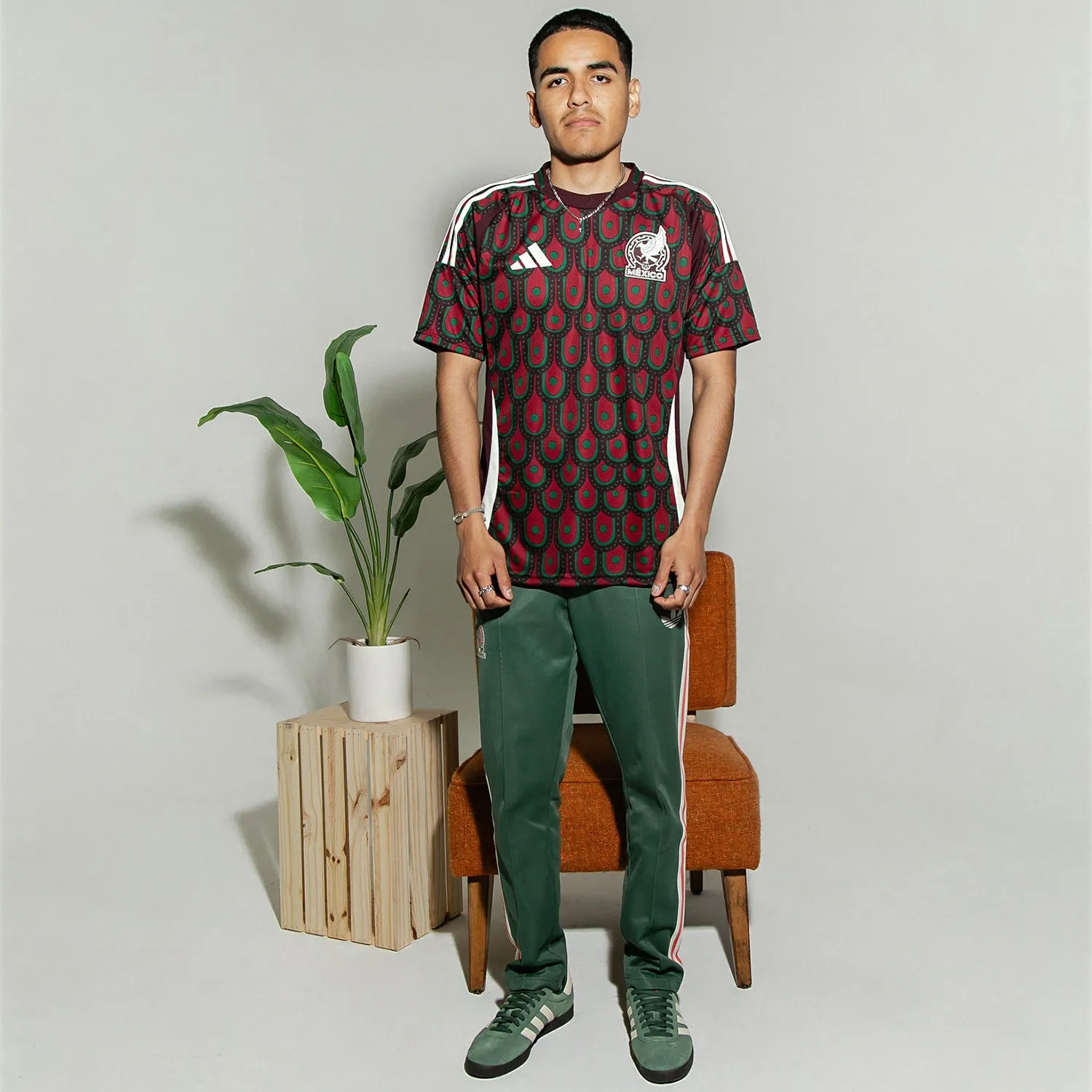 Mexico 24/25 Replica Home Jersey - Mens Dynamic Glow Stretch Ease