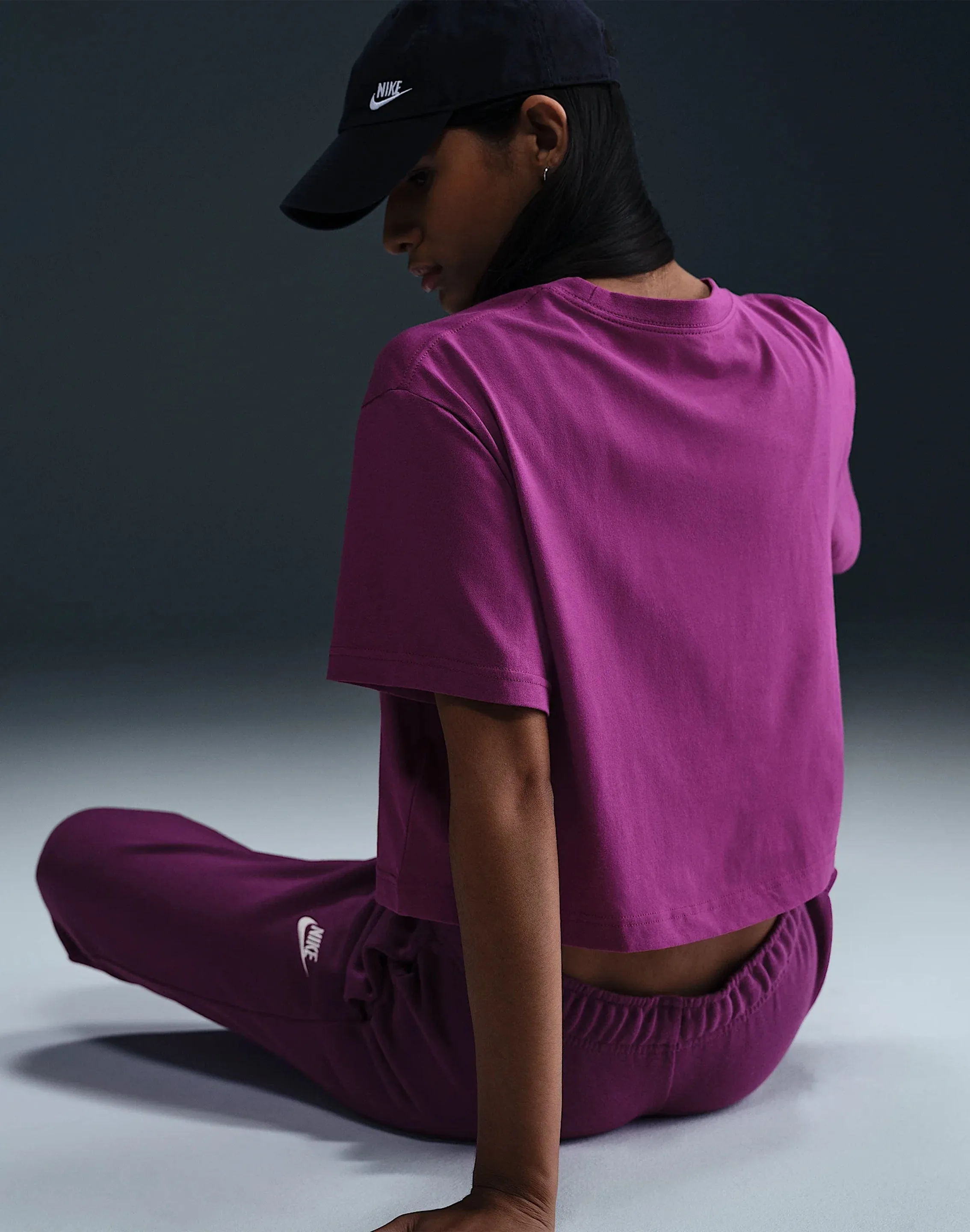 Planet Glow Nike Club Icon Futura Tee