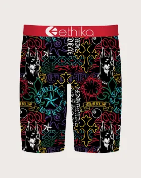 Ethika Cross My Heart Boxer Briefs Regal Glow American Ease
