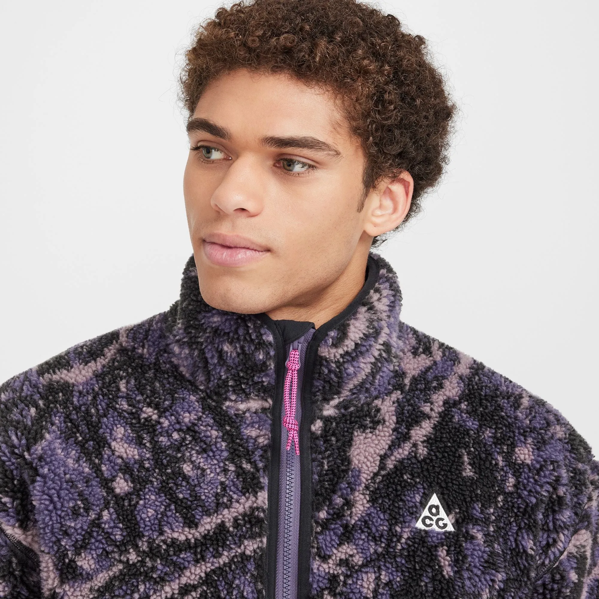 Nike ACG Canwell Glacier Therma-FIT ADV Top (Dark Raisin/Black/Summit White) BreathableLining FadeResistant Color