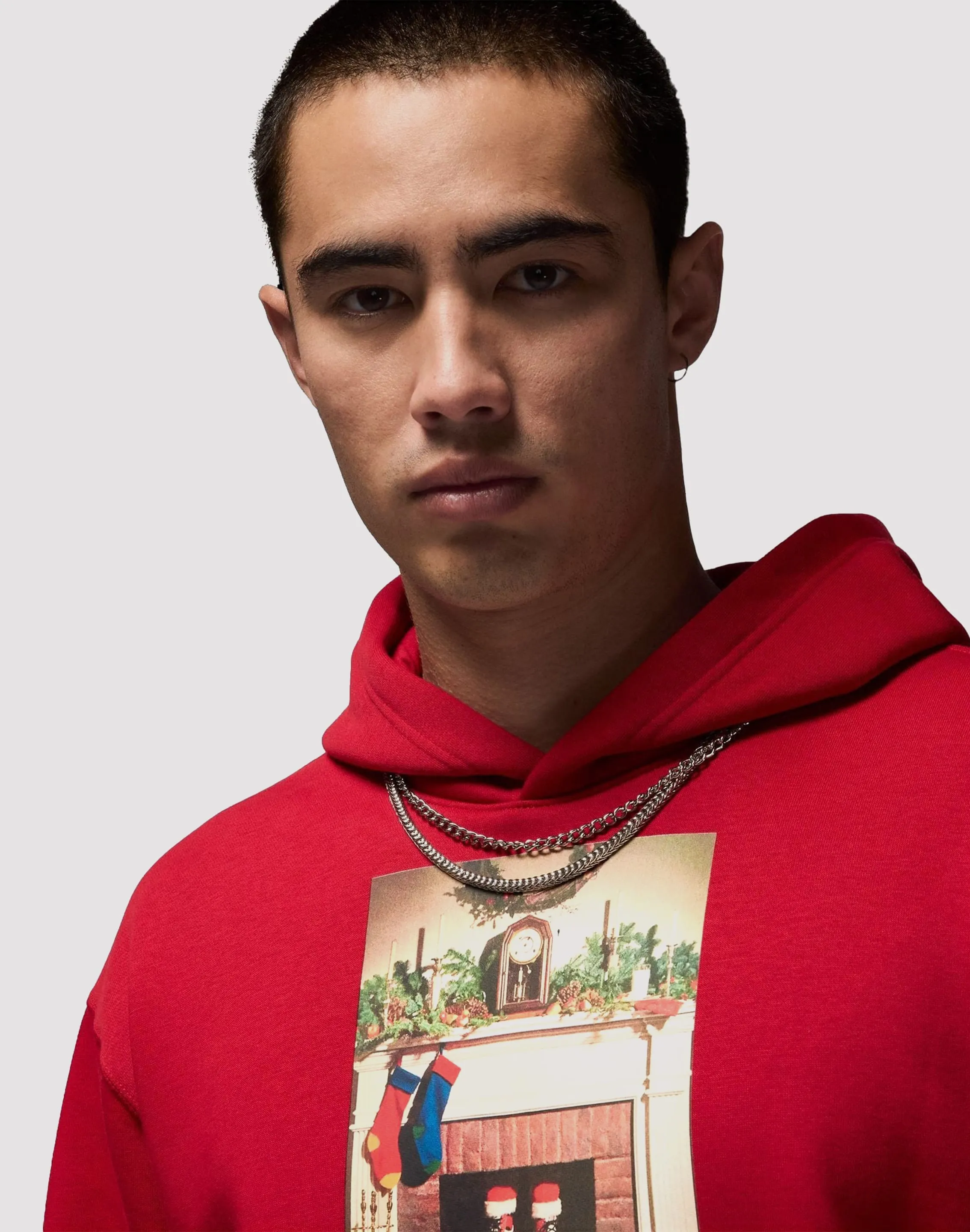 Nike Jumpman Chimney Fleece Pullover Hoodie Metro Mode